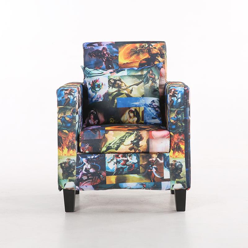 7K户型布F75TMS57艺卧室网吧小网咖脑沙发家用酒店吧会客休闲单酒