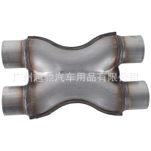 接管汽409不锈钢排气管改装 EP003 Y型三通HX型四通连管5157车63XH