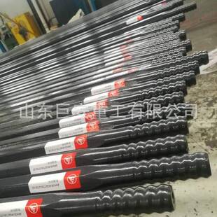 巨安台车钻杆T3杆8螺T38钻质圆纹钻杆T38螺纹钻杆普兰地卡钻头