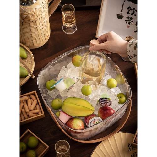 夏围炉冰AL846429工具冷萃壶玻璃茶具配件器皿茶日壶泉茶煮冰密封