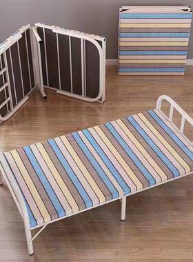 便携式折床办公YWN室休人午床免安装家单用铁艺叠床简易陪护单人