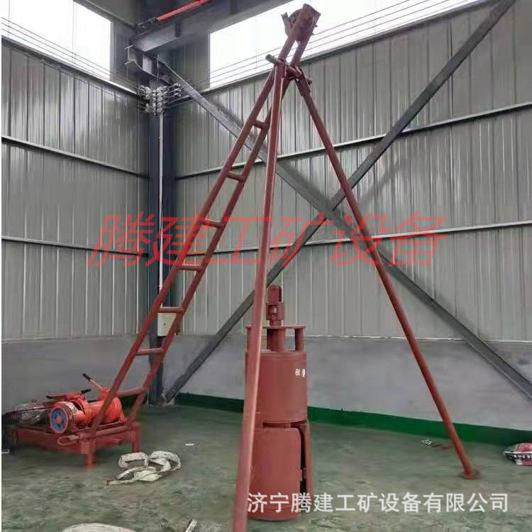 建筑工程小型电动洛阳铲打井机