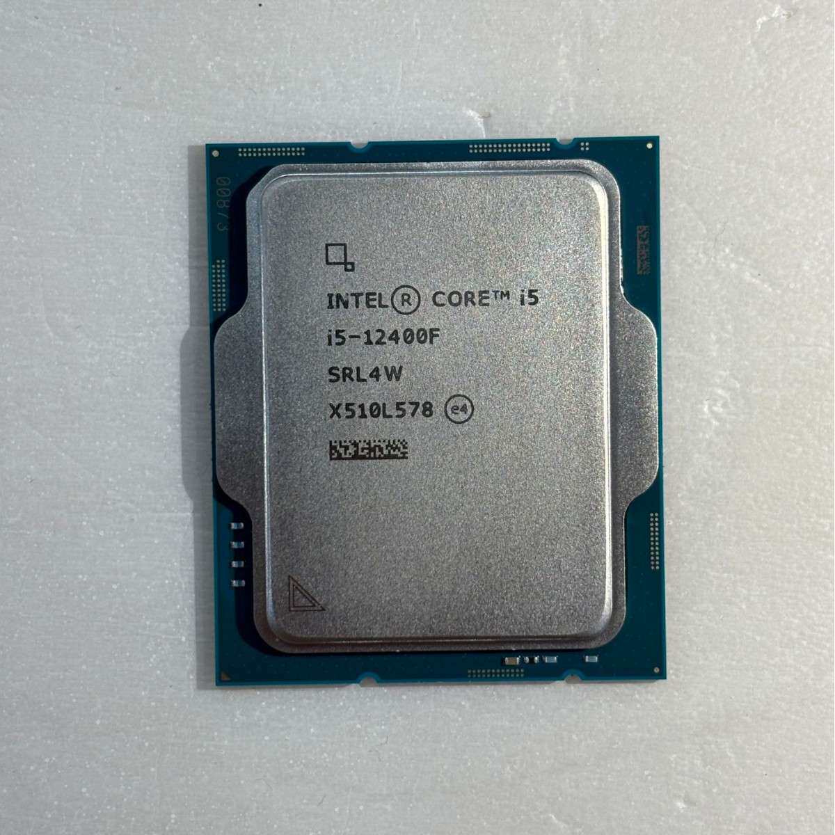 英特尔酷睿I5 12400F 散片 12代六核台式机电脑cpu适用B660 Z690