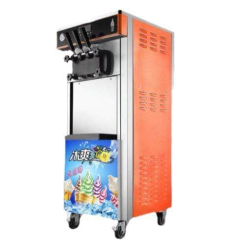 冰激凌机器商用小型全自动立式甜筒雪糕机跨境外贸商用冰淇淋机