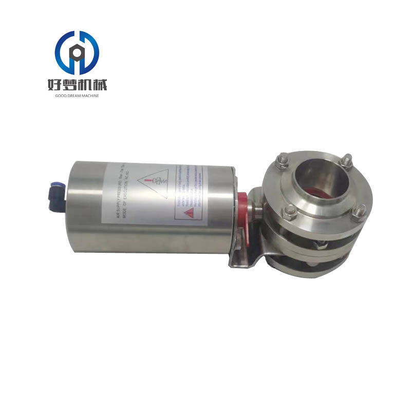 304气动不锈钢卫生级焊接三片式蝶阀/蝶阀气动三片式蝶阀3PC,五金/工具,蝶阀,淘宝优惠券,粉丝福利购,淘宝优惠卷