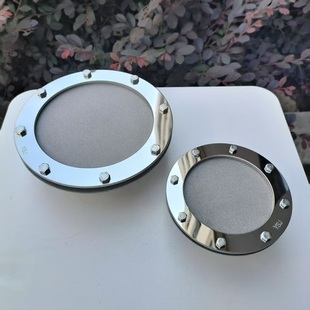 钛曝气盘污水曝气头臭氧曝气器小型曝气装置实验室用 304曝气设备