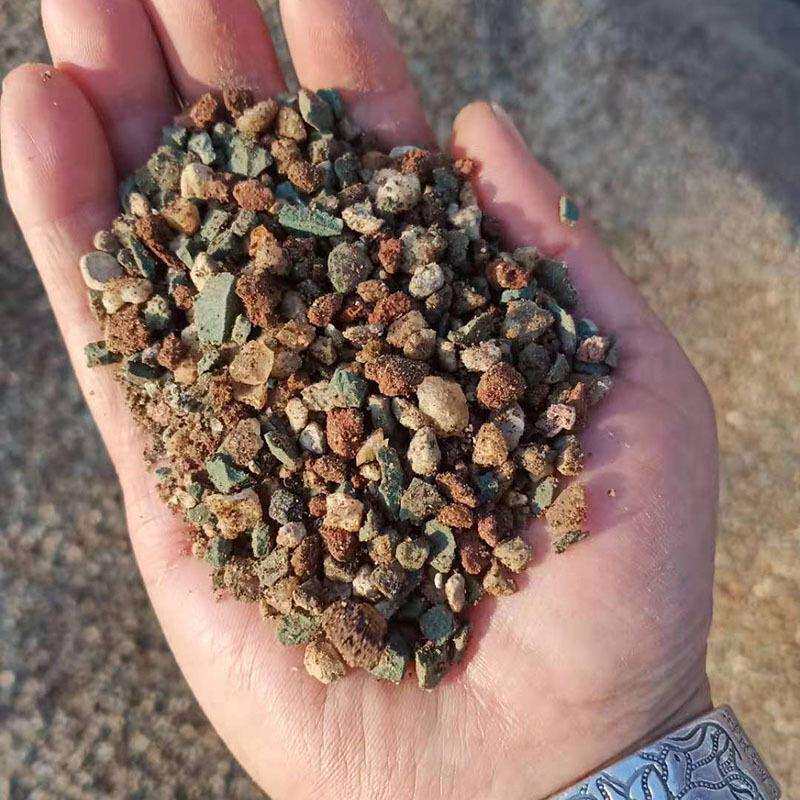 水磨石骨料透水地坪彩色原色石子 盆栽园艺小彩石头 水洗五彩石