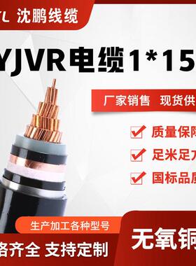 yjvr1*150/185/240低压单芯铜电缆 阻燃yjvr电力电缆国标厂家销售
