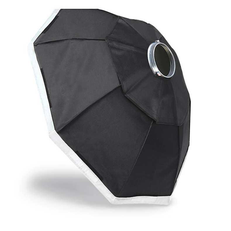 摄影柔光箱120CM八角柔光闪光灯配件摄影棚灯具套装灯箱跨境