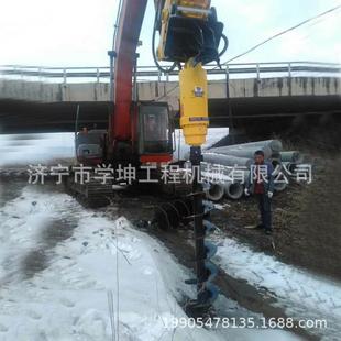 挖机螺旋钻 钻孔机 螺旋钻 树坑钻