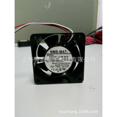 现货原装NMB美蓓亚2410ML-04W-B60 6025/12V 0.40A 双滚珠轴承