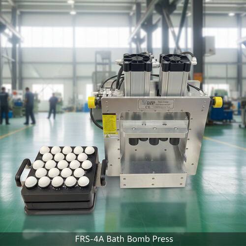 经济型手动浴盐球压球气压机pneumatic bath bomb press machine
