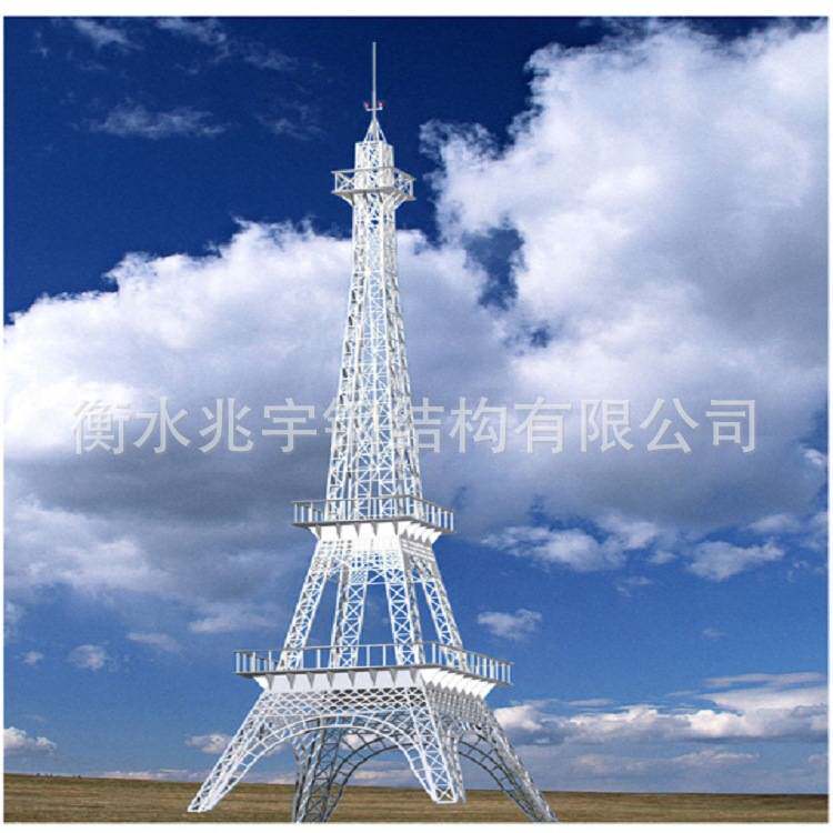楼顶装饰塔 楼顶工艺塔 楼顶标志美化塔 不锈钢塔 标志铁塔
