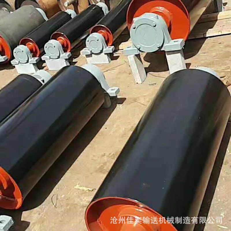 皮带输送机用电动滚筒 传动滚筒组 改向滚筒组 皮带输送机配件