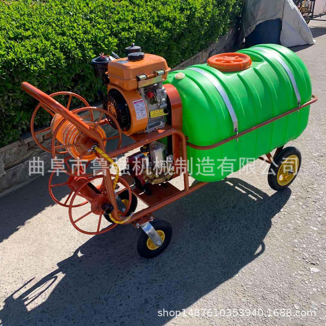 300L手推汽油喷雾器 生产电动打药机 远射程高压喷雾机