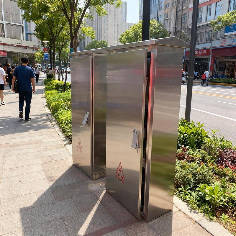 ‌厂家直销IP55不锈钢动力配电柜 户外防尘防水配电箱 工业控制柜