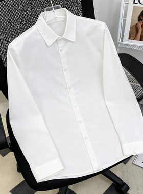 森岛町dk制服衬衫男短袖长袖上衣基础款日系学院风学生内搭白衬衣