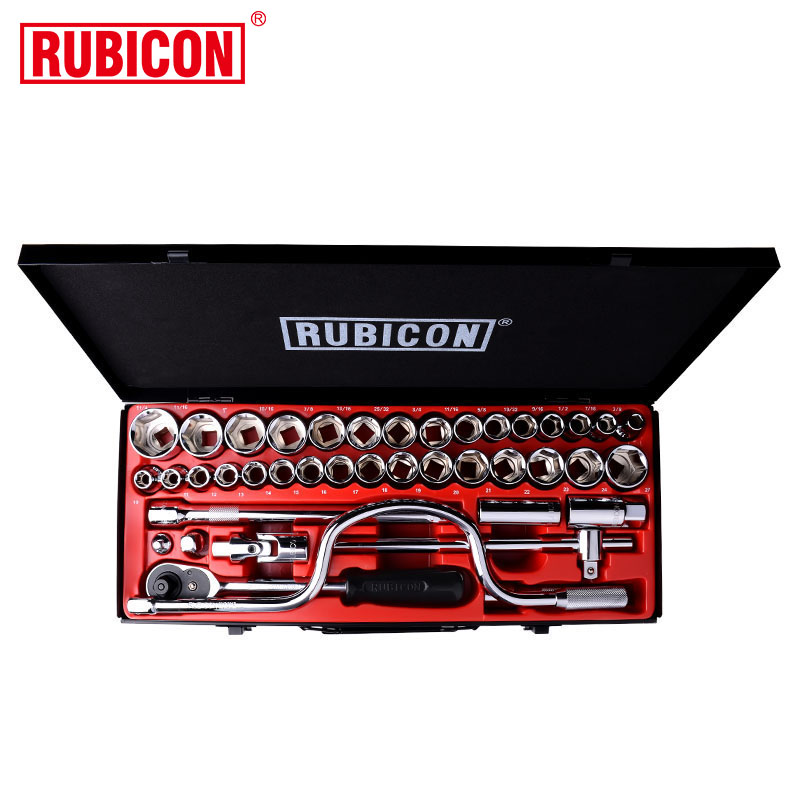 罗宾汉RSS-042 进口42件棘轮扳手套筒套装维修工具组汽修机修工具