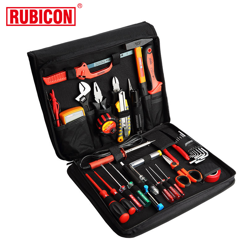 罗宾汉RTS-34进口34件电子电工维修工具组套装电力专业绝缘工具组