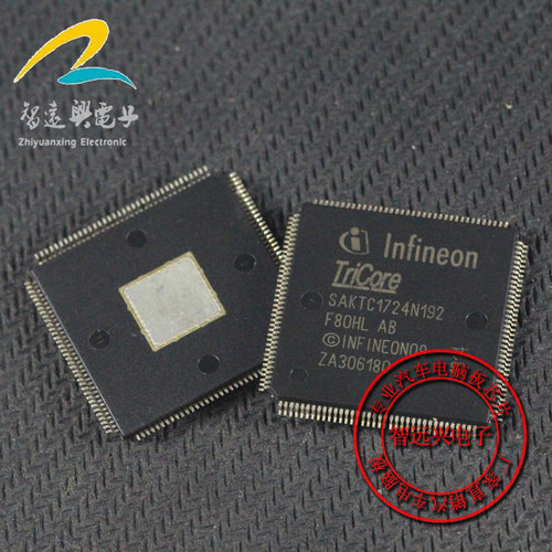 SAKTC1724N192 F80HL AB 汽车电脑板CPU芯片 空白