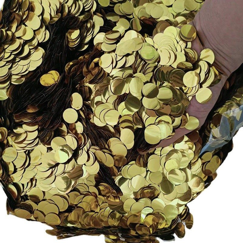 透明气球圆形 亮片1.5cm波波球填充物彩色婚礼抛洒纸片量大从优