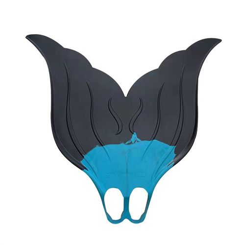 现货澳大利亚澳洲Mahina专业美人鱼脚蹼训练单蹼游泳脚蹼柔软橡胶