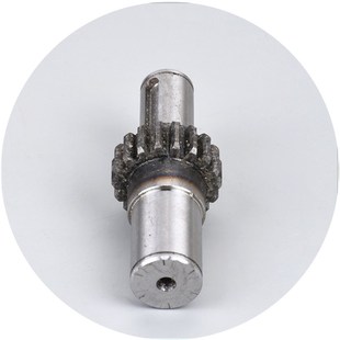 不锈钢齿轮轴 斜齿轮轴 冷挤压加工 传动轮 齿轮轴