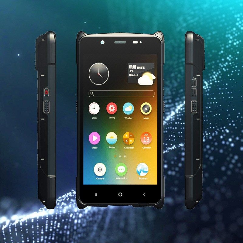 M6S数据采集器5寸条码手持机PDA手持终端 RFID手持机