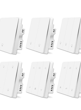 轻触酒店开关国标英规matter智能按键开关HomeKit语音开关面板