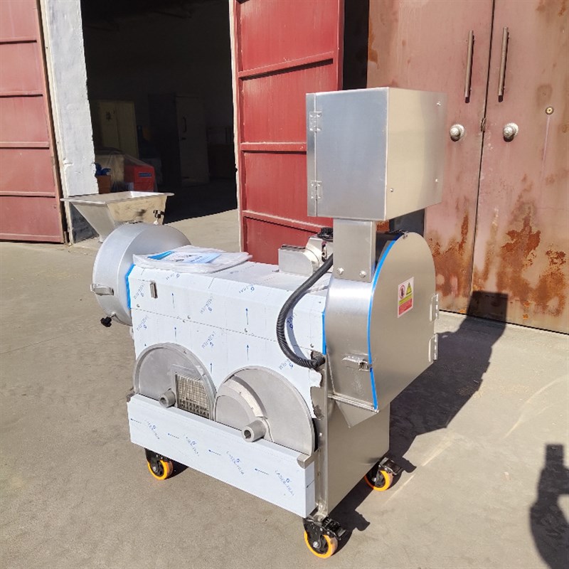 果蔬切片切丝切丁机多功能切菜机商用全自动切葱韭菜酸菜机