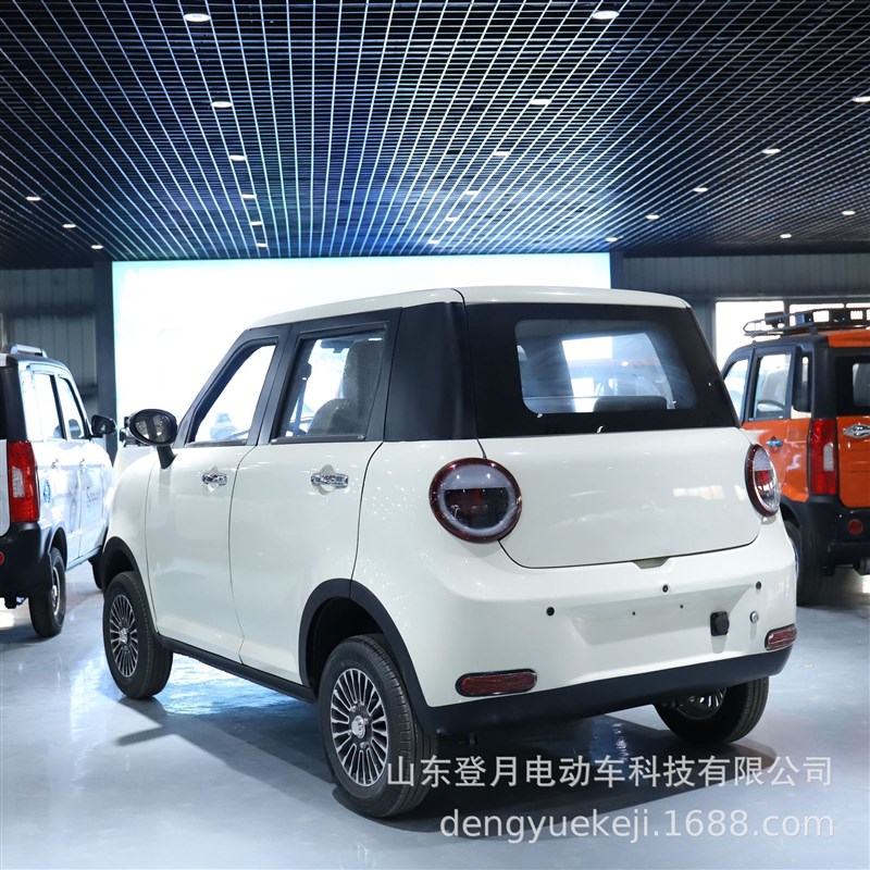 全封闭式家用四轮电动车接学生放学游玩电动车 油电混动新能源电
