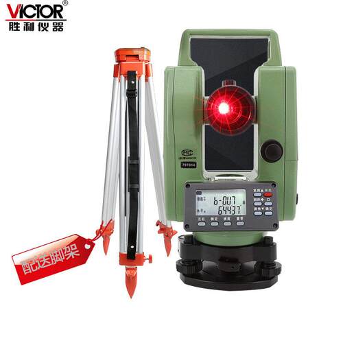胜利Vicotr激光经纬仪 VC871/871L激光对点带双激光工程道路放样