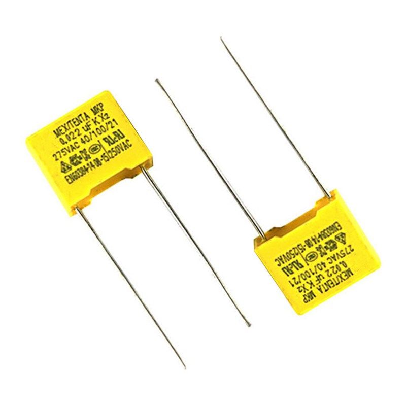 国产X2安规电容275V223K 0.022UF 脚距10mm 223K/275V薄膜电容器