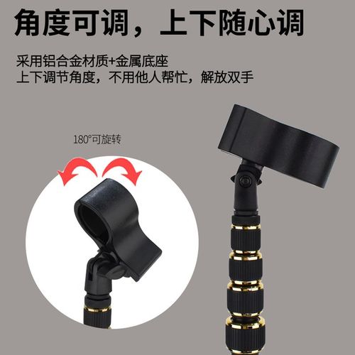 懒人吹风机支架伸缩收纳吹风机架创意精美通用落地立式电吹风架子