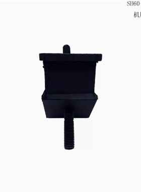 挖掘机配件适用于 SH60三角形/(圆形)机脚胶黑色 发动机减震胶