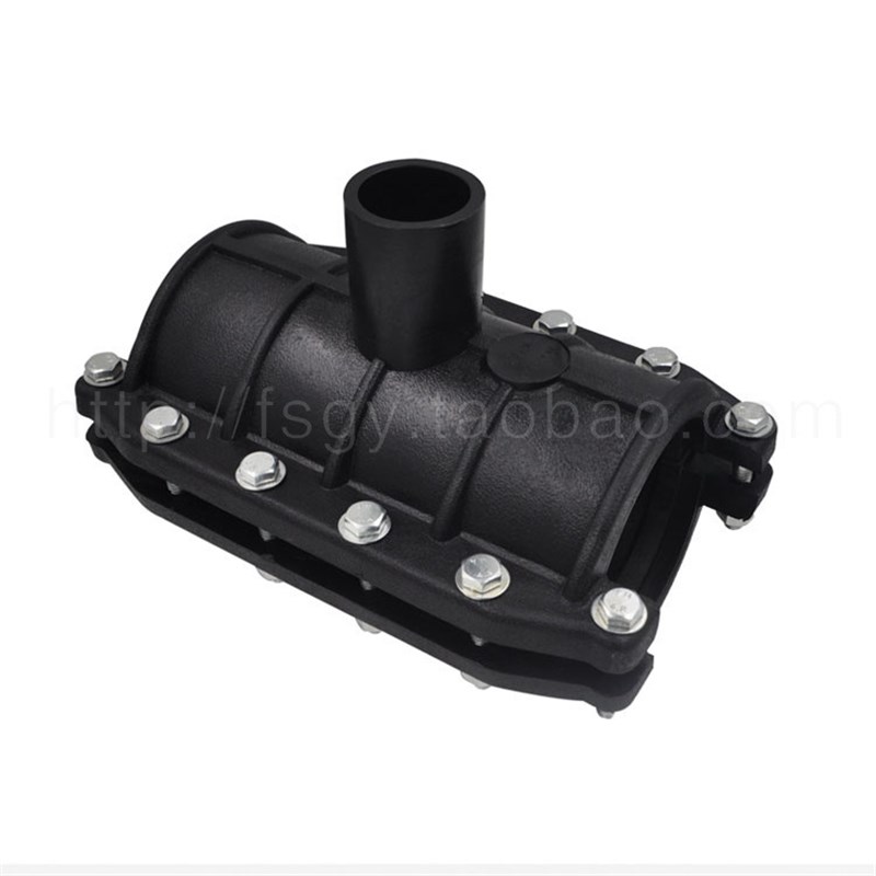 pe快速抢修接增接口抢修节哈夫节堵漏器排水给水管管件配件接头