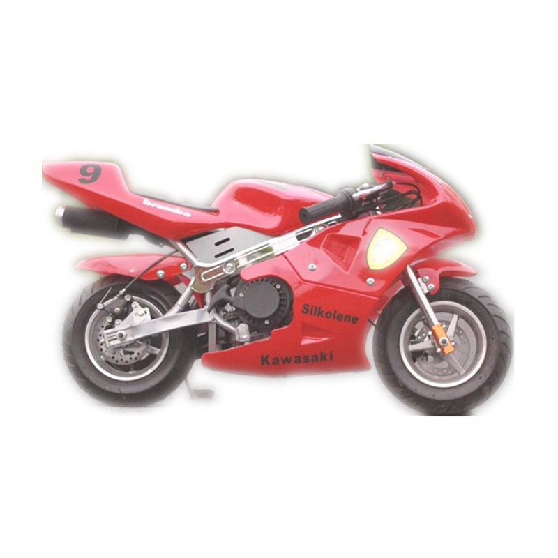 新款49CC小跑型 迷你小跑车 趴赛摩托车 二冲程易拉电启动摩托车