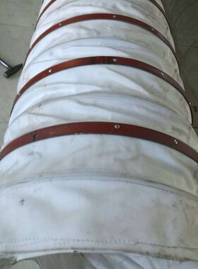 防尘伸缩布袋3003000帆布伸缩布袋帆布伸缩软连接