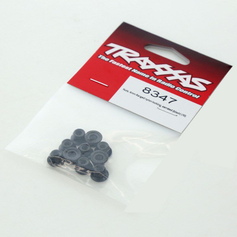 TRAXXAS 尼龙法兰螺母 适用Ford GT/TRX6/TRX4/4-Tec 2.0 #8347