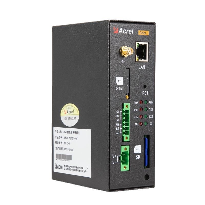 安科瑞ANet两路网口 多路串口 通信管理机 边缘计算断点续传