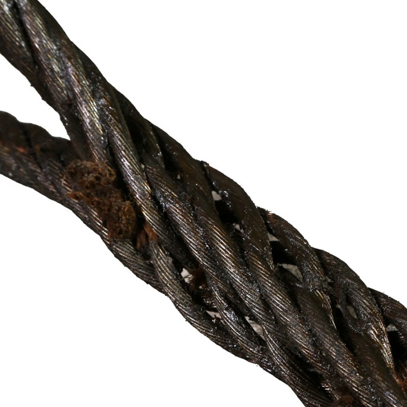 20MM 两头带圈 起吊用钢丝绳插编压制钢丝绳 镀锌环形钢丝绳