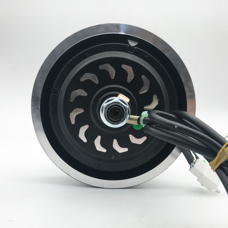 10寸电机轮毂滑板车改装套件24V350W24V36V48V电动车十寸电机轮毂