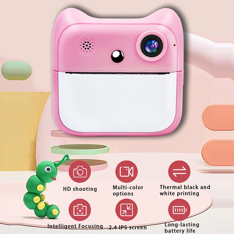 新款迷你高清数码打印相机可拍照可打印即拍即出数码高清相机