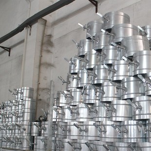 风管配件手动调节阀排烟手柄蝶阀风管止回阀大风管阀镀锌