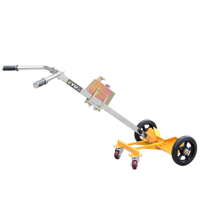 DE450D手推搬运化工塑料原料桶小车鹰嘴200l油桶搬运车咬嘴油桶车