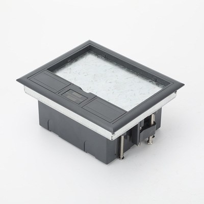 SCF-169P 地插盒开启式隐藏地插暗盒电话电脑五孔插座地面插座