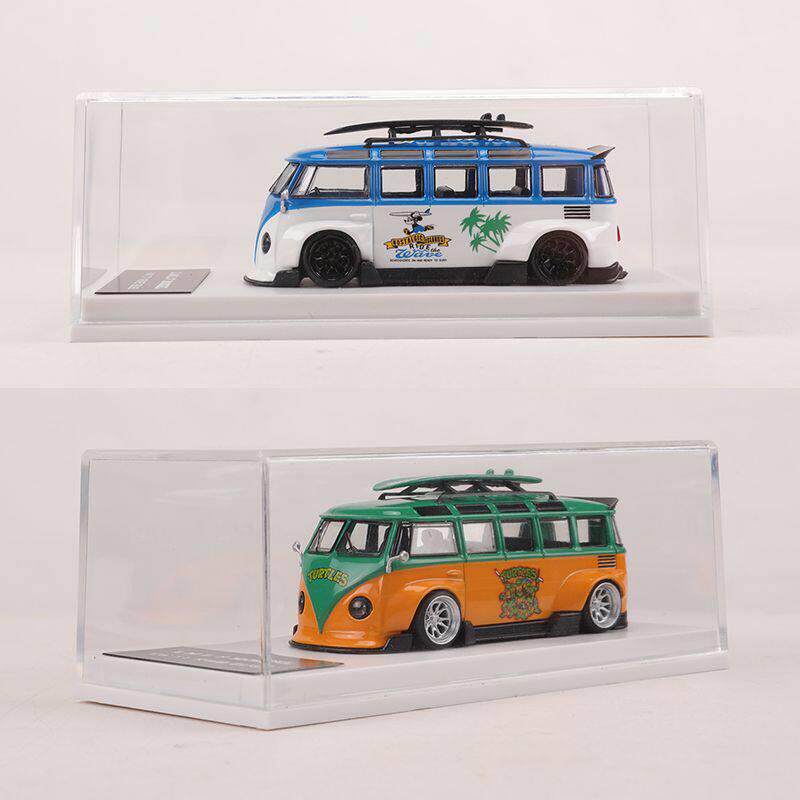 LMLF 1:64大众巴士 VW  RWB T1宽体改装版仿真合金汽车模型收藏