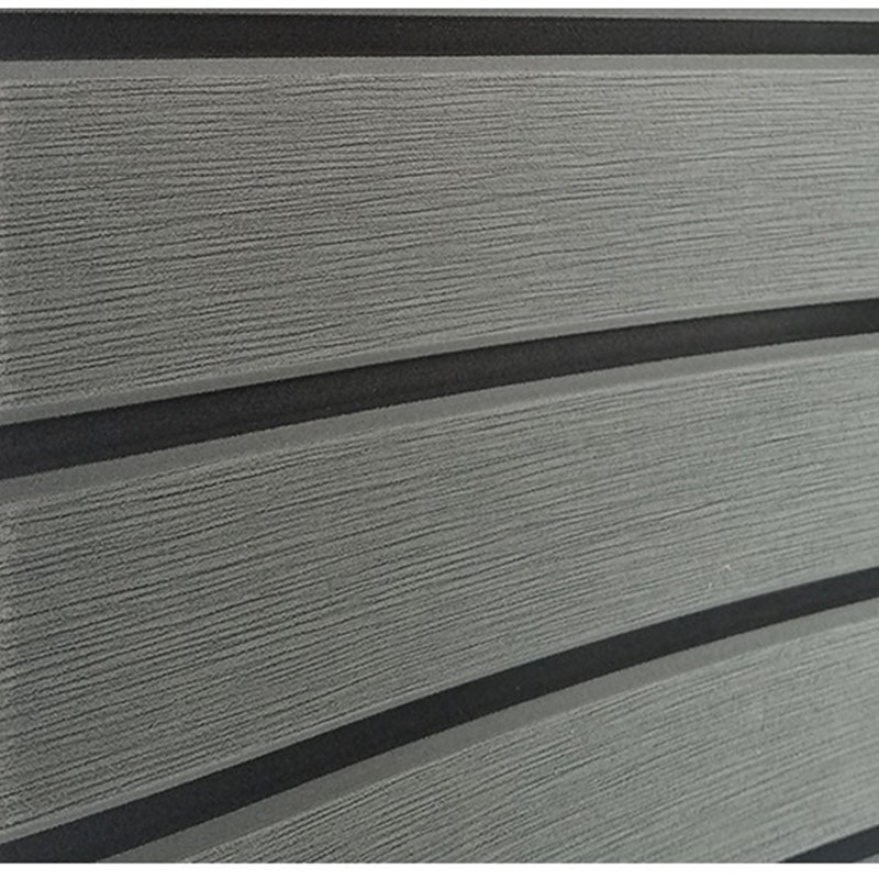 厂价 观光船钓鱼船玻璃钢公务艇深灰色黑条纹仿柚木地板甲板