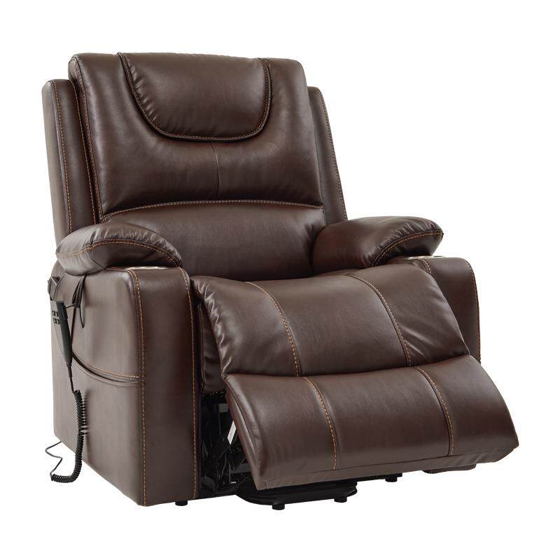 家居大功率躺椅平躺超大双电机升降椅老年人带热按摩升降躺椅