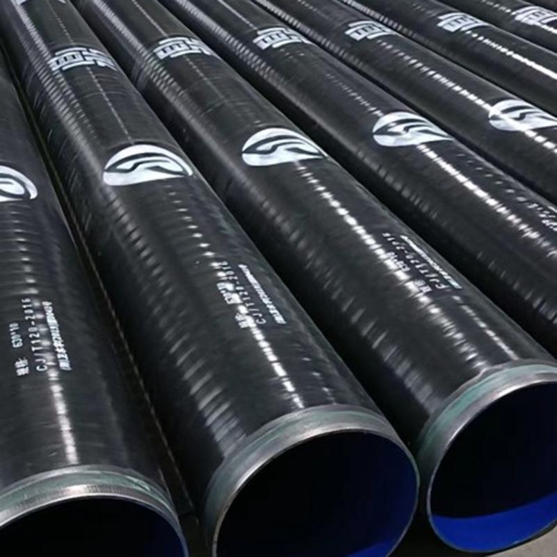 湖南涂塑钢管市政管道防腐管3PE钢管引水工程饮水工程螺旋钢管